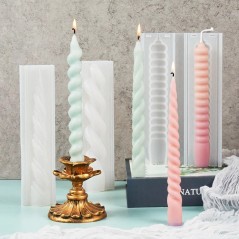 Moule en silicone pour Bougie spirale – Plusieurs modèles