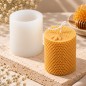 Moule en silicone Bougie alvéoles d'abeille – 2 modèles