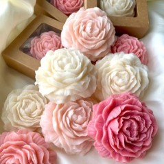 Moule En Silicone Pour Bougies - Fleur De Pivoine