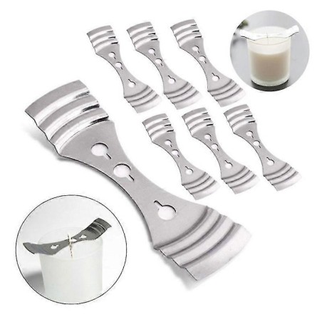 Lot de 4 supports centreurs de mèches pour bougies