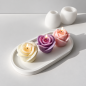 Moule en silicone Pour Bougie Rose