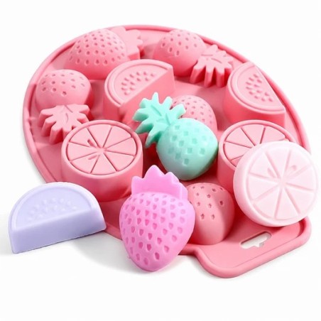 Moule en silicone Fruits variés – Multi-empreintes