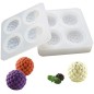 Moule en silicone Framboises 3D