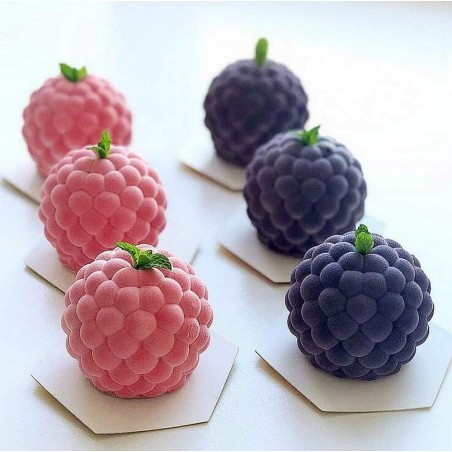 Moule silicone forme framboise