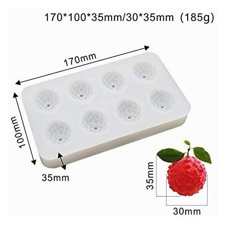 Moule en silicone sous forme de framboise