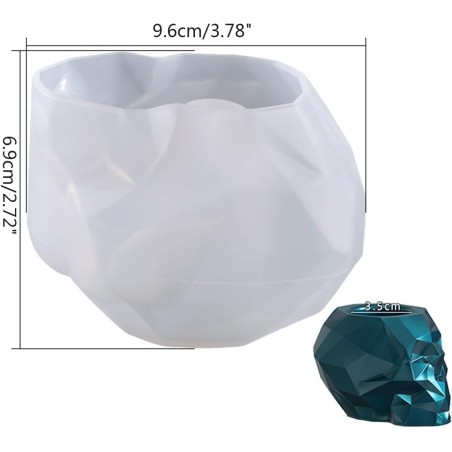 Moule En Silicone Pour Plâtre/Résine - Porte Stylo