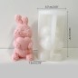 moule en silicone de bougie lapin