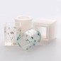 Lot de 2 moules en silicone Rond et Carré – 6 cm