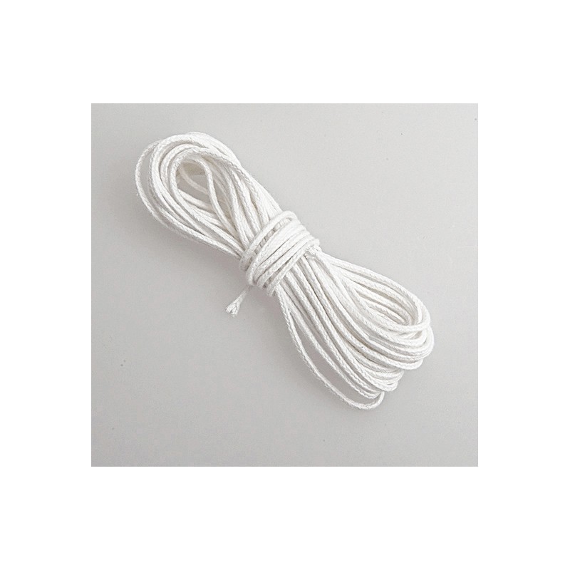 Mèche En Coton Pour Bougie – 10 m Mèche En Coton Pour Bougie – 10 m