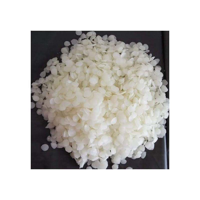 Cire d'abeille blanche en pastilles pour bougies – 1 kg Cire d'abeille blanche en pastilles pour bougies – 1 kg