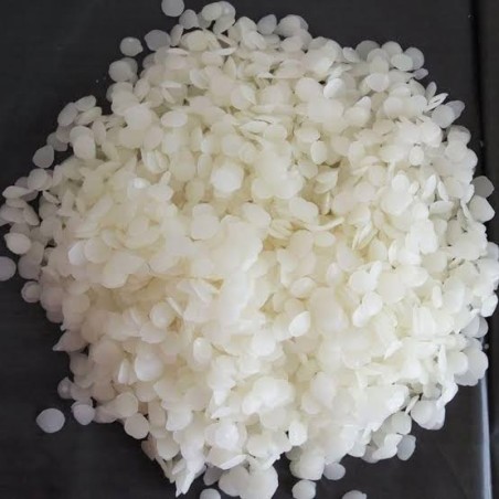 Cire d'abeille blanche en pastilles pour bougies – 1 kg