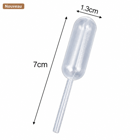 50pcs pipettes jetable 4ml