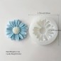 moule en silicone de bougie marguerite