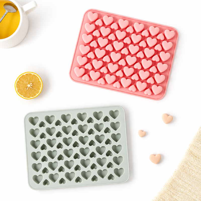 Moule En Silicone Décoration Mini-cœurs – 1,5 cm