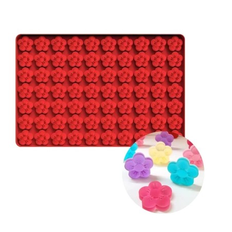 Moule en silicone Mini-fleurs à 5 pétales