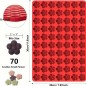 Moule en silicone Mini-fleurs à 5 pétales