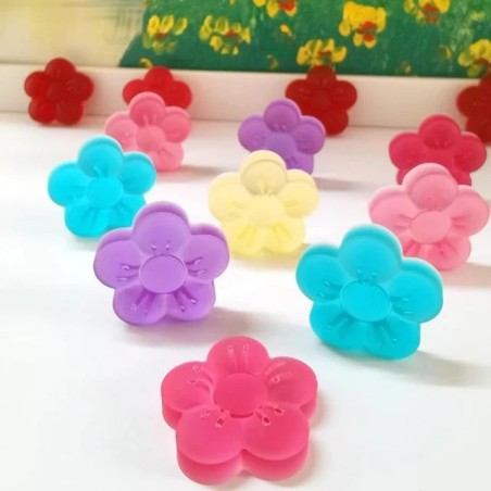 Moule en silicone Mini-fleurs à 5 pétales