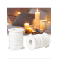Mèche coton pour bougie 61m