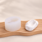 Moule en silicone Pour Plâtre et résine - Pot irrégulier effet pierre