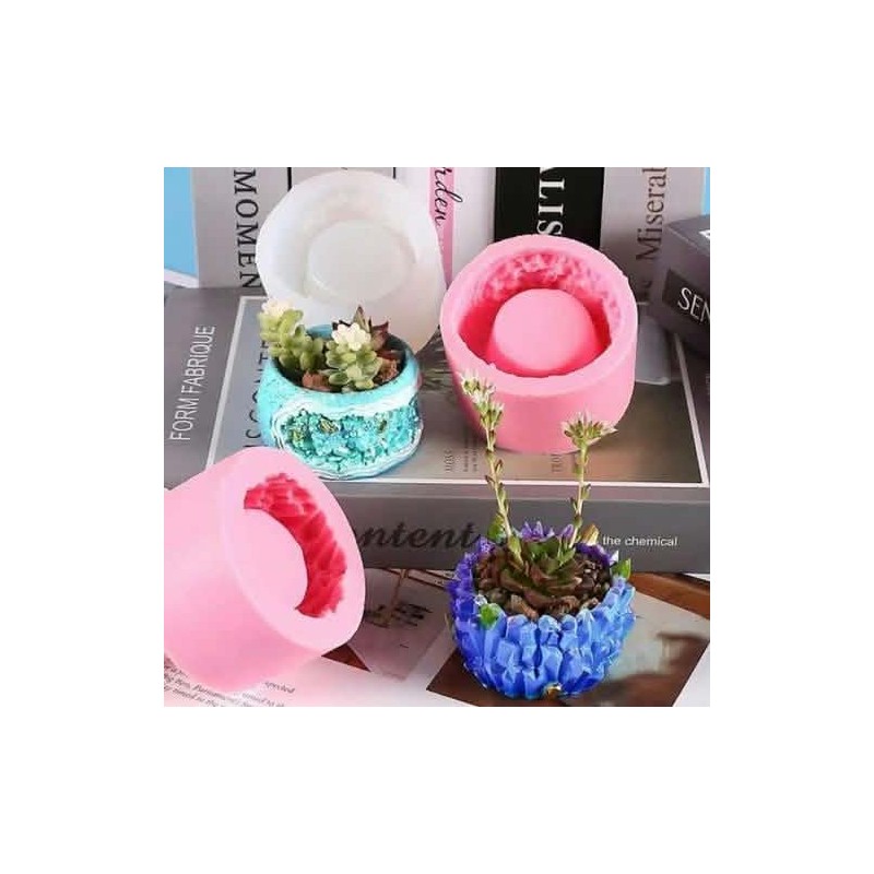 Moule En Silicone Pour Plâtre/Résine - Pot