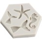 Moule en silicone Thème marin décoratif Moule en silicone Thème marin décoratif
