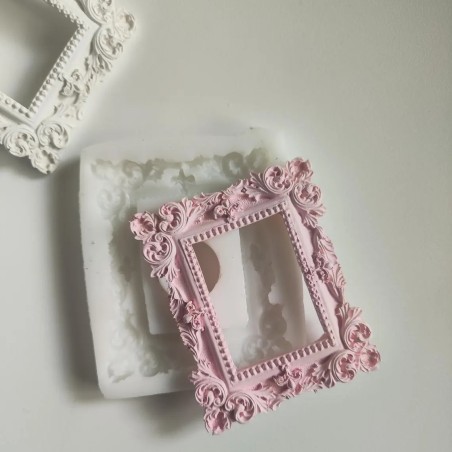 Moule en silicone Cadre baroque décoratif