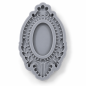 Moule en silicone Cadre ovale baroque