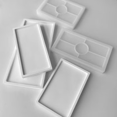 oule en silicone Plateau rectangulaire pour plâtre et résine