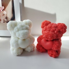 Moule En Silicone Pour Bougies Nounours– Petit Modèle