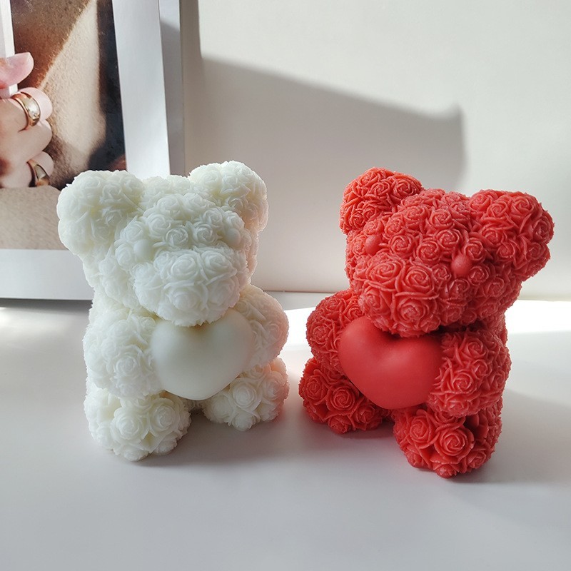 Moule En Silicone Pour Bougies Nounours– Petit Modèle