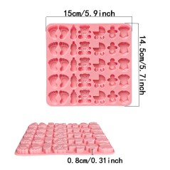 Moule en silicone Mini-motifs bébé