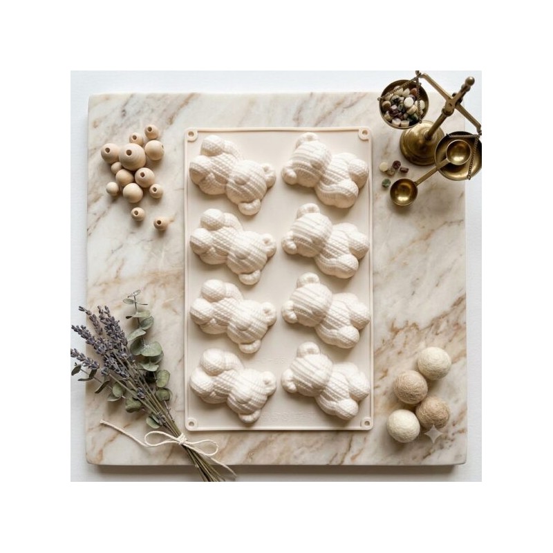 Moule en silicone Petits oursons décoratifs