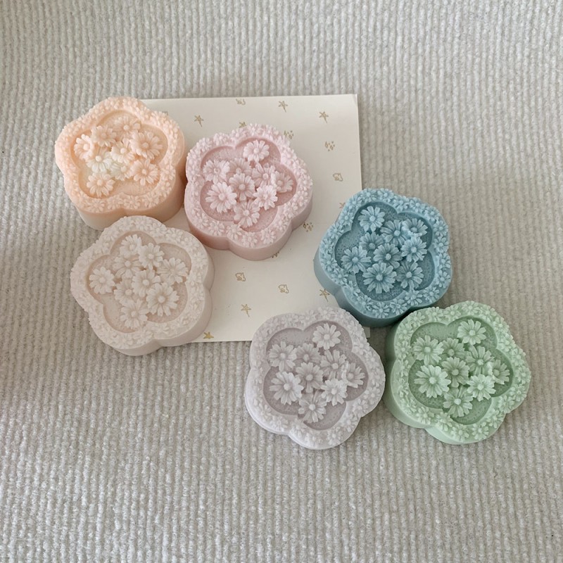 Moule en silicone Fleur mandala décorative