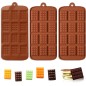 Moule en silicone Mini-tablettes de chocolat Moule en silicone Mini-tablettes de chocolat