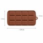 Moule en silicone Mini-tablettes de chocolat Moule en silicone Mini-tablettes de chocolat