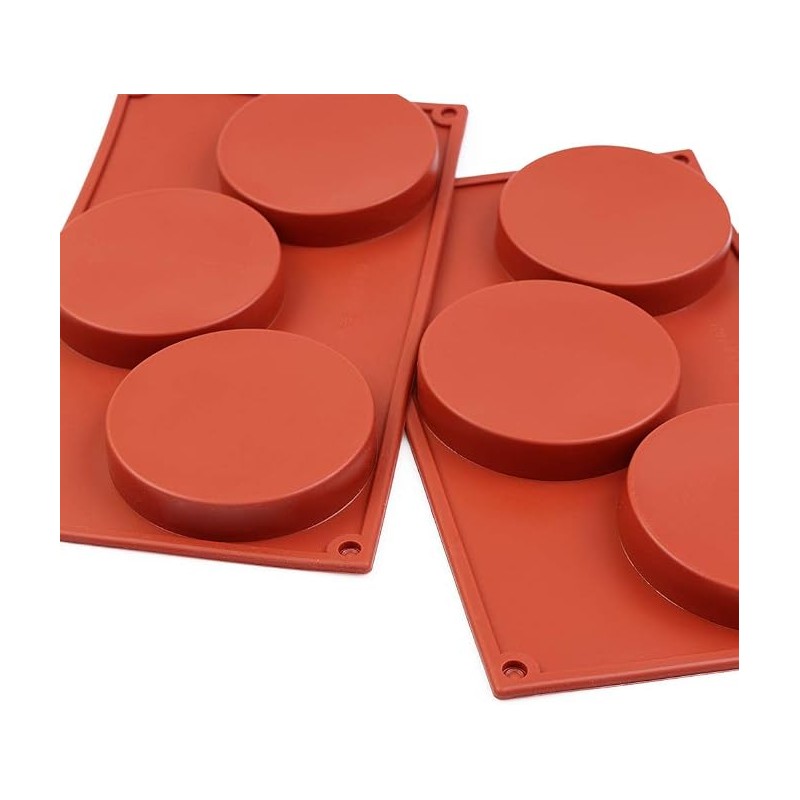 Moule en silicone pour savon rond