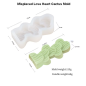 Moule en silicone Pou bougie Fleurs décoratives – 4 modèles