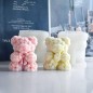 Moule en silicone pour bougies nounours– Grand modèle